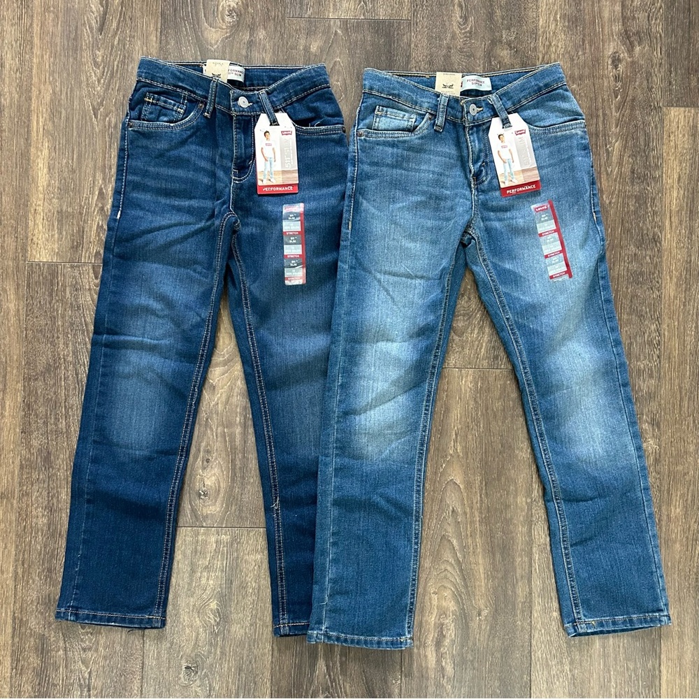 NWT Boys Levi’s 511 Slim - TWO PAIRS